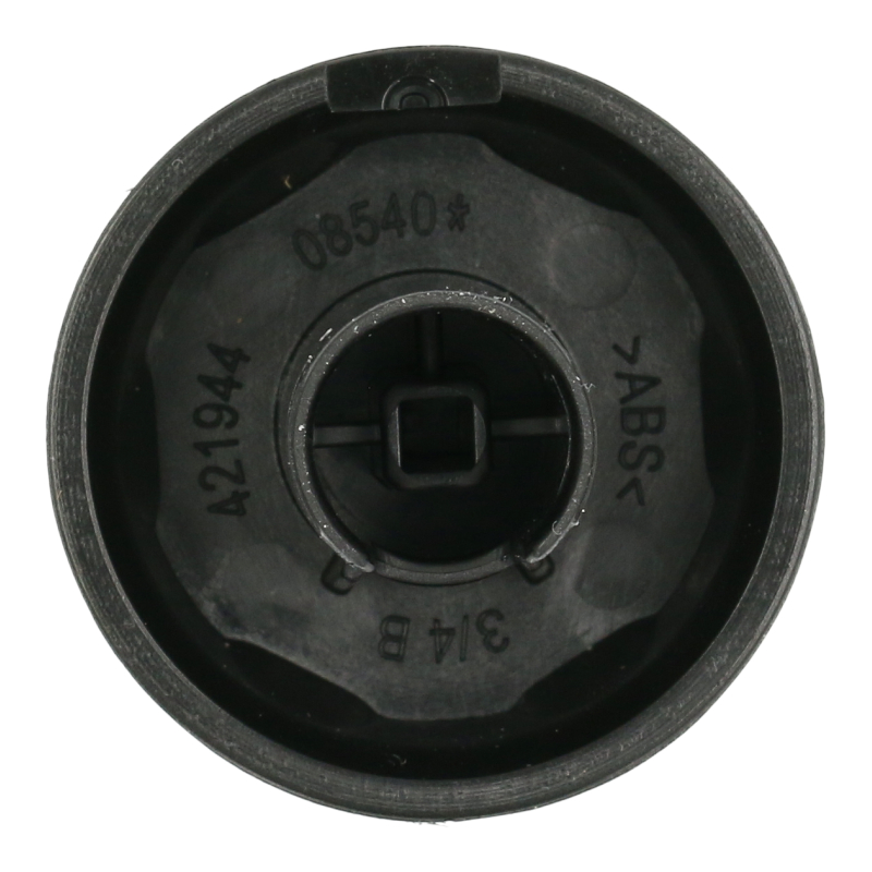 Drehknopf (Schwarz / 1 bis 12) für Mahlgradeinstellachse der Saeco / Philips Kaffeevollautomaten