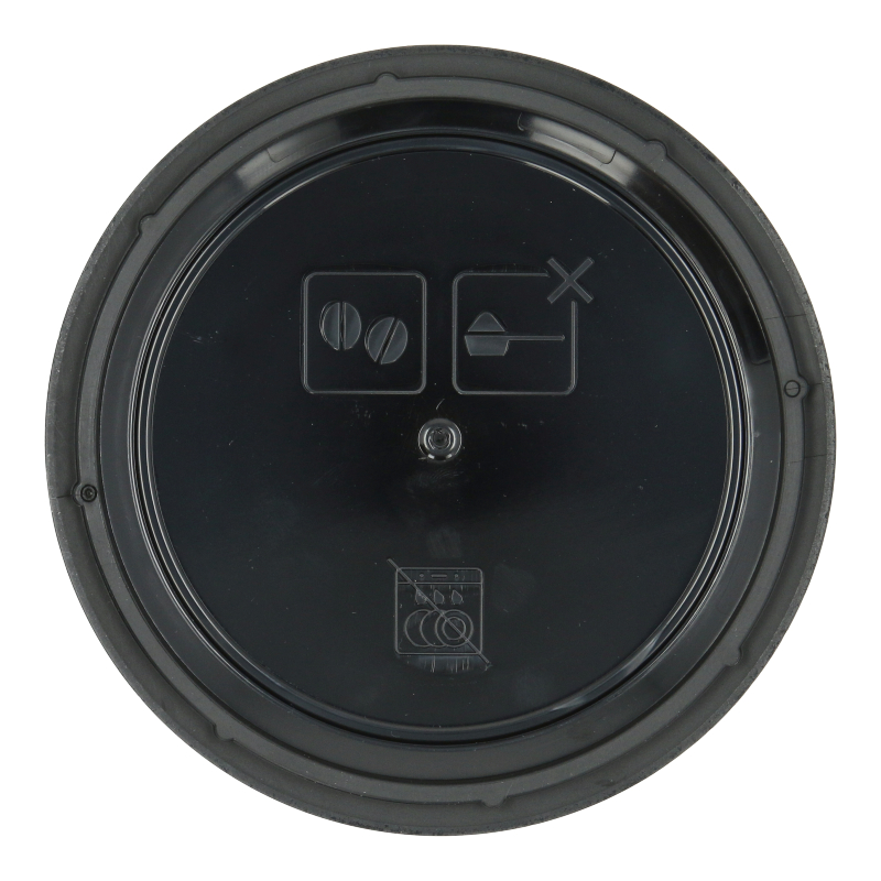 Bohnenbehälterdeckel (Schwarz) für DeLongh EC 9155 / EC 9255 Siebträgermaschinen