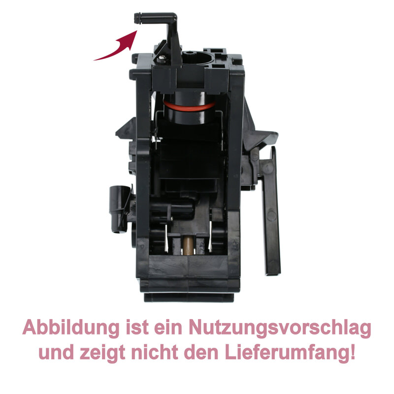 O-Ring am Kaffeeauslaufrohr der Brüheinheit (V1)