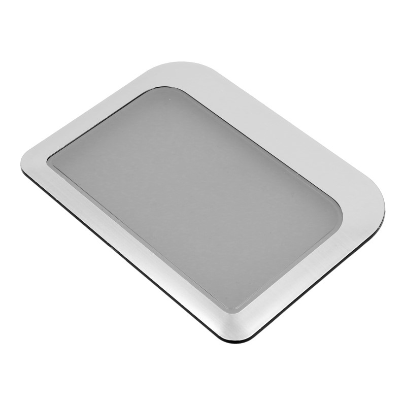 Bohnenbehälterdeckel (Transparent / m. Metallapplikation) für Siemens EQ.9