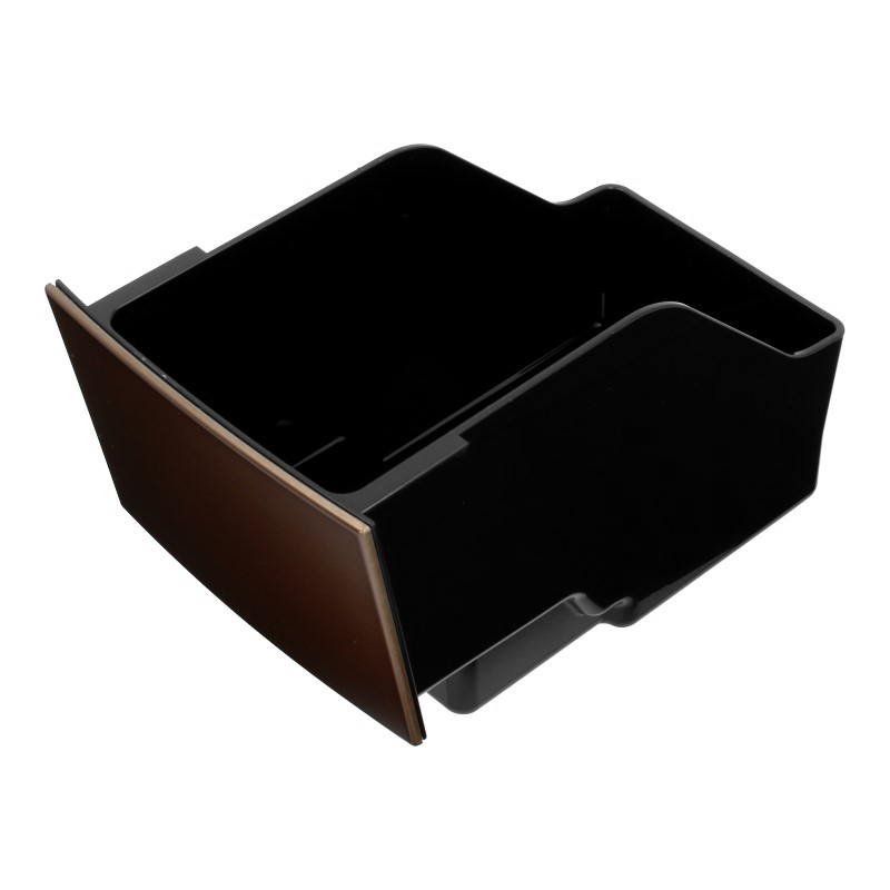 Tresterbehälter / Satzbehälter inkl. Blende (Braun) für DeLonghi ECAM 26.455.BWB