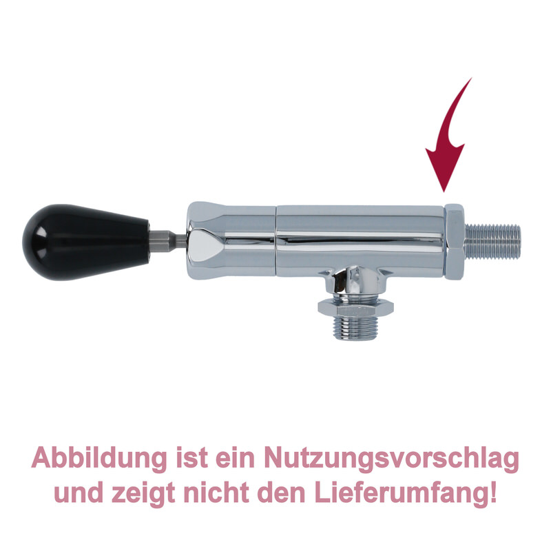 Teflondichtung (24mm) für Heißwasser- / Dampfhahn