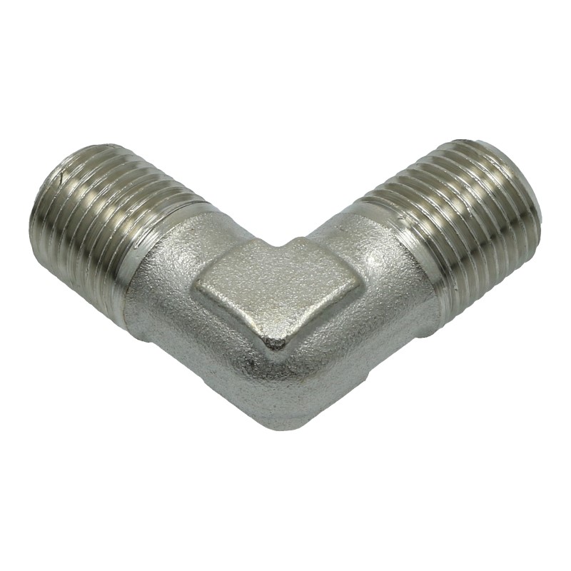 Fluid-Anschluss L-Form (1/8"M - 1/8"M) für ECM / Profitec / Quickmill / Rancilio Espressomaschinen