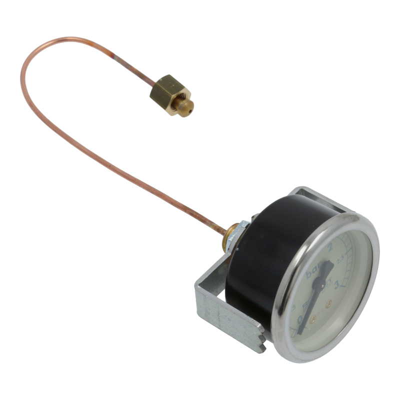 Manometer (Kessel 0-3 bar / Weiß / Original) für Rocket Prota Via / Giotto / Mozzafiato Espressomaschinen