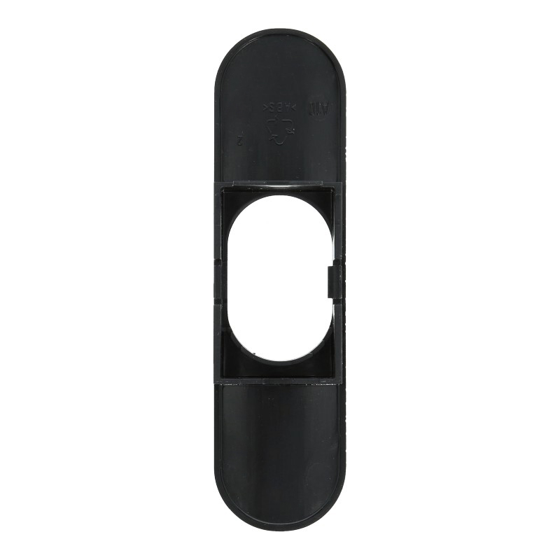 Schäumersichtschutz Platte (Klavierlack / Schwarz) für Siemens EQ.7