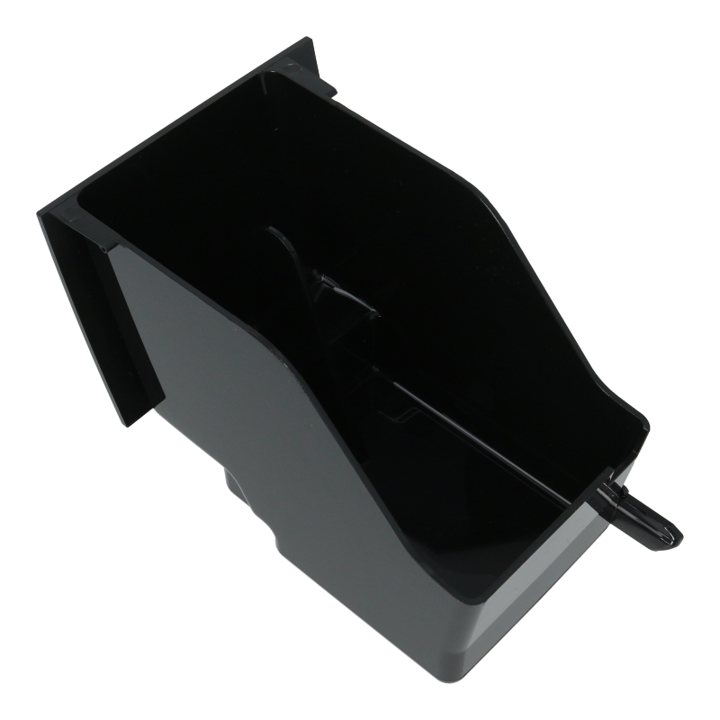 Tresterbehälter / Satzbehälter inkl. Blende (Schwarz) für DeLonghi ECAM 350.15.B / ECAM 350.55.B