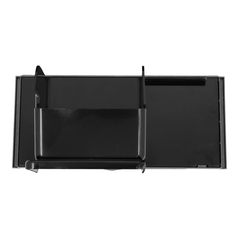 Tresterbehälter / Satzbehälter inkl. Blende (Titanium) für DeLonghi ETAM 29.666.T