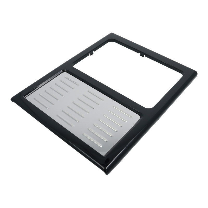 Gehäuseabdeckung (Schwarz) für DeLonghi ECAM 45.366.B / ECAM 45.760.B / ECAM 45.766.B