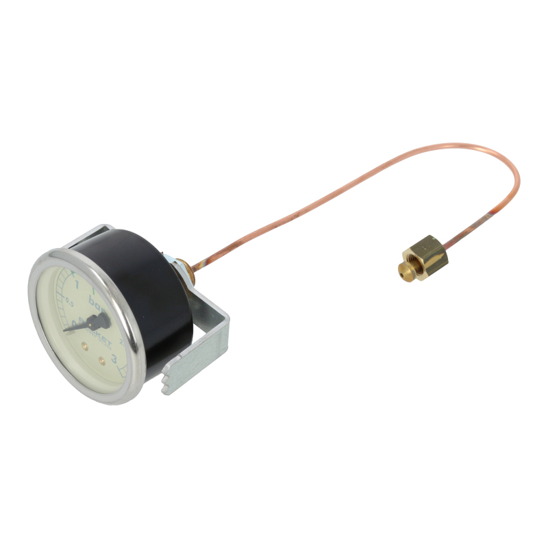 Manometer (Kessel 0-3 bar / Weiß / Original) für Rocket Prota Via / Giotto / Mozzafiato Espressomaschinen