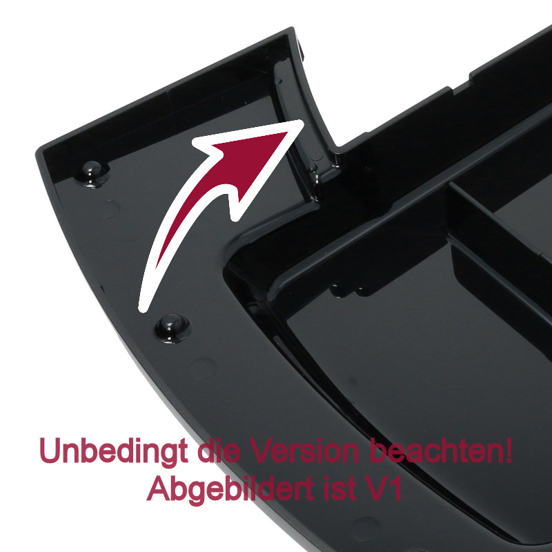 Auffangschale (Schwarz / V1) für Jura E- / S-Serie Kaffeevollautomaten