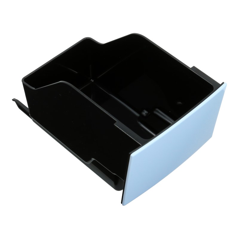 Tresterbehälter / Satzbehälter inkl. Blende (Blau) für DeLonghi ECAM 28.465.AZ
