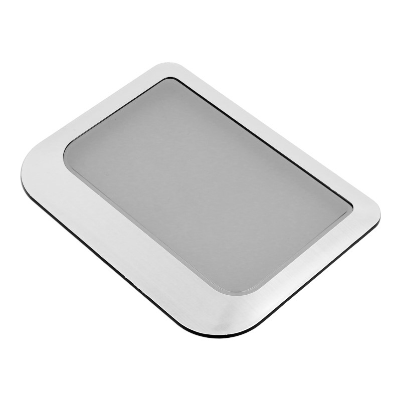 Bohnenbehälterdeckel (Transparent / m. Metallapplikation) für Siemens EQ.9