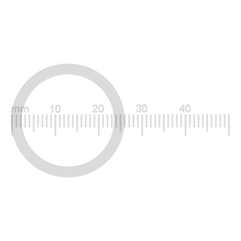 Teflondichtung (AD26xID21xH2mm) für Auslaufverschraubung der ECM / Quickmill Espressomaschinen