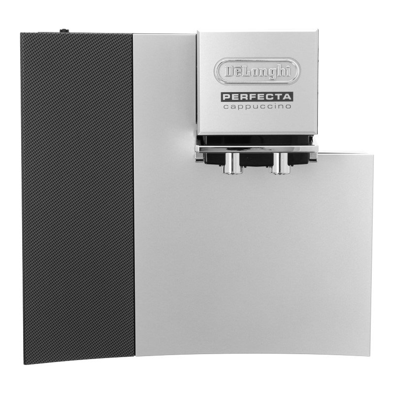 Tür kpl. (Titanium) mit Kaffeeauslauf für DeLonghi ESAM 5500.T Perfecta