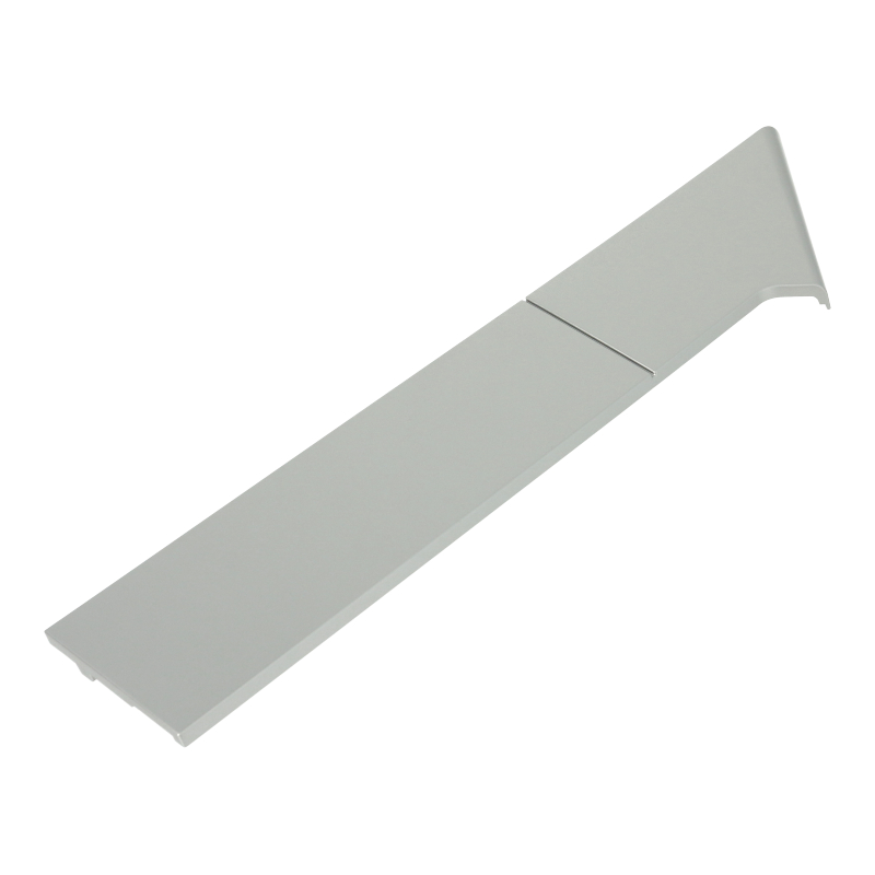 Gehäuseseitenblende (Links / Silber) für DeLonghi ECAM 550.55.SB / ECAM 556.55.SB