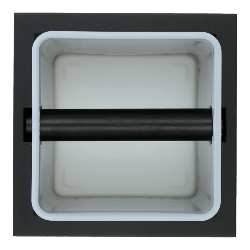 Abschlagbehälter Classic (Schwarz)