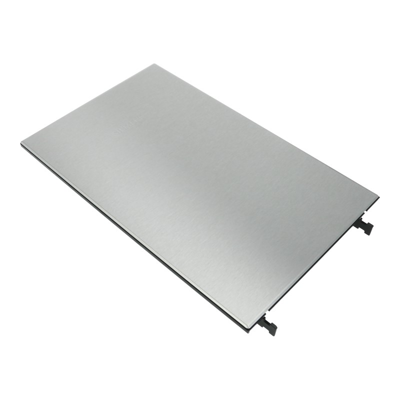 Gehäuseblende (Hinten / Edelstahl) für Siemens EQ.9 Kaffeevollautomaten