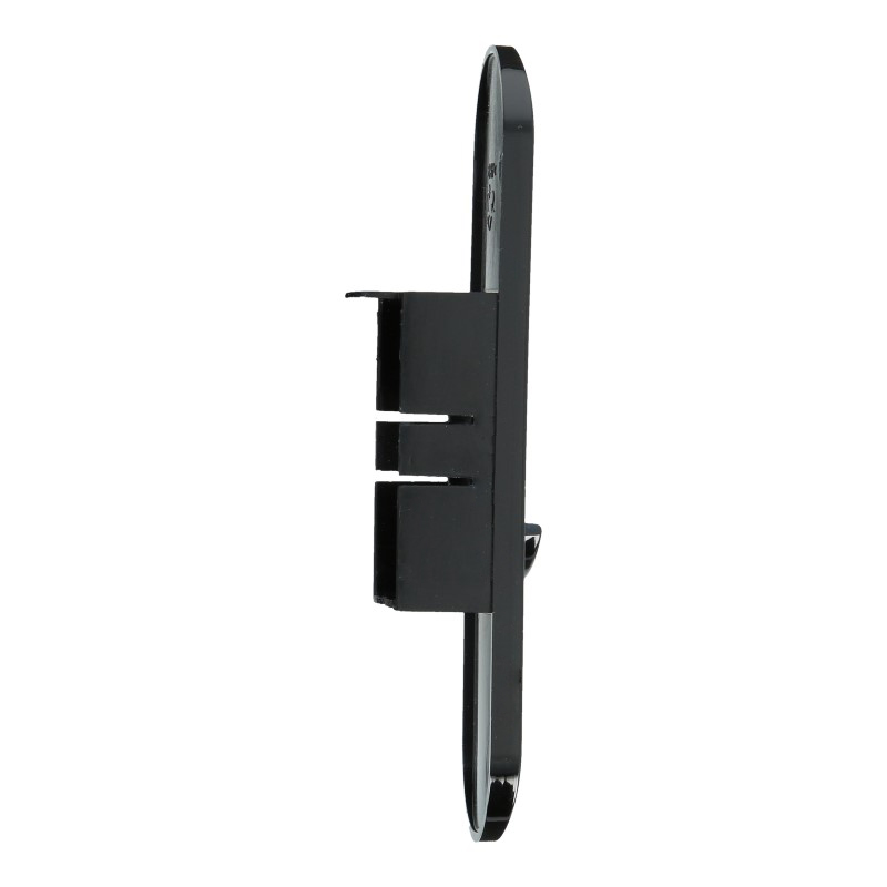 Schäumersichtschutz Platte (Klavierlack / Schwarz) für Siemens EQ.7