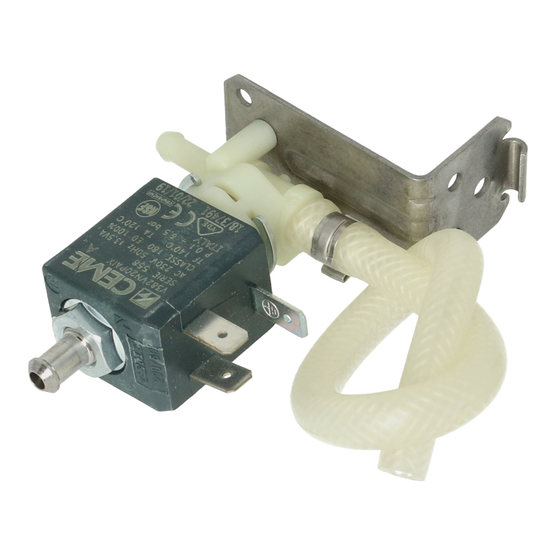 Magnetventil inkl. Gewebeschlauch für Krups EA850B | EA8808 | EA880E