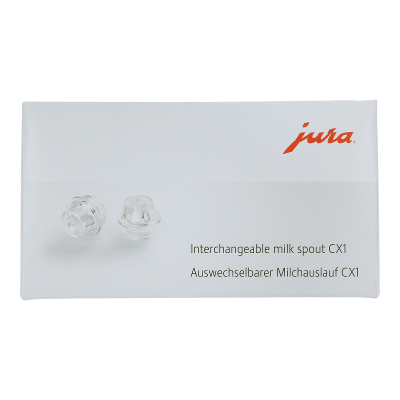 Auswechselbarer Milchauslauf (10er-Set) zu Feinschaumdüse für Jura A- / F- / ENA Micro-Serie Kaffeevolllautomaten