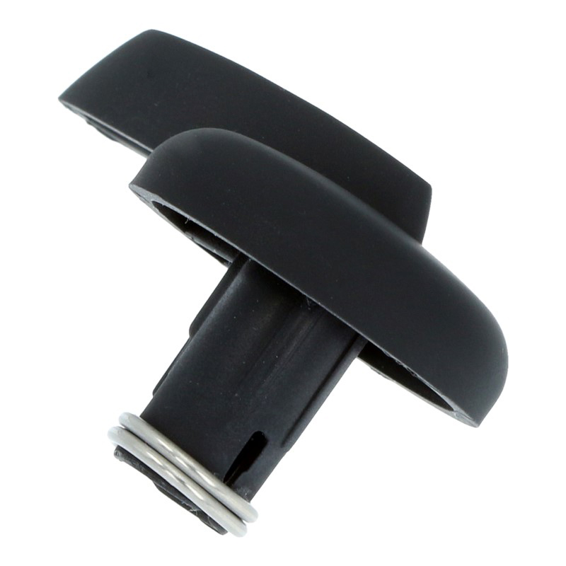 Drehknopf (Heißwasser / Dampf / Schwarz) für DeLonghi
