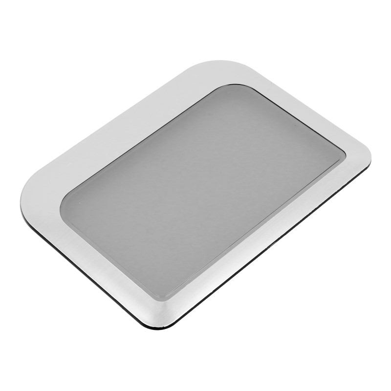 Bohnenbehälterdeckel (Transparent / m. Metallapplikation) für Siemens EQ.9