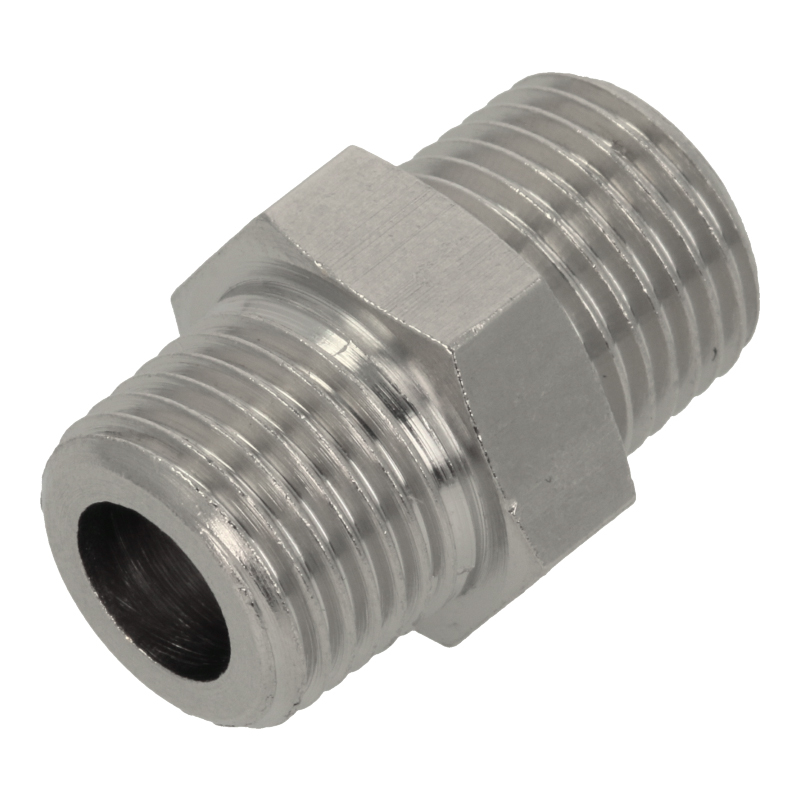 Fluid Anschluss I-Form (1/8"M - 1/8"M)