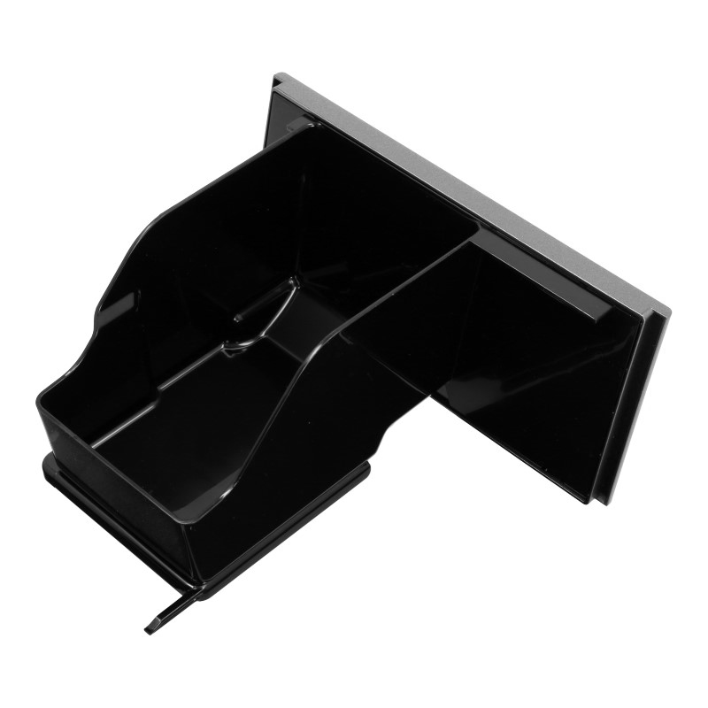 Tresterbehälter / Satzbehälter inkl. Blende (Titanium) für DeLonghi ETAM 29.666.T