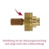 Flachdichtung (13x4x4mm / Viton) für Ventil der ECM / Profitec / Quickmill / Rocket Espressomaschinen
