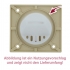 Dichtung am Wassertankanschluss der Quickmill Rubino / Vetrano Espressomaschinen