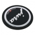 Emblem / Button "Jura" (41,7mm) für Gehäuserückwand Jura Z5 / Z7 / Z9 / X5 Kaffeevollautomaten