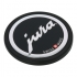Emblem / Button "Jura" (41,7mm) für Gehäuserückwand Jura Z5 / Z7 / Z9 / X5 Kaffeevollautomaten