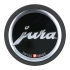 Emblem / Button "Jura" (41,7mm) für Gehäuserückwand Jura Z5 / Z7 / Z9 / X5 Kaffeevollautomaten