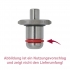 Dichtung / O-Ring (Unten) für Wassertankadapter der ECM / Profitec Espressomaschinen