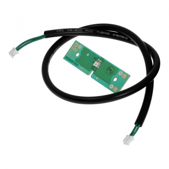 Platine Auslauf mit Kabel Beleuchtung Kaffeeauslaufverteiler (Mitte)