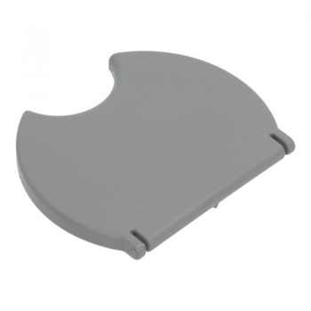 Pulverschachtdeckel (Quarzgrau) für Bosch venezia TCA5601
