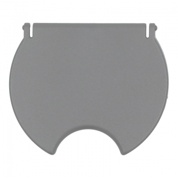 Pulverschachtdeckel (Quarzgrau) für Bosch venezia TCA5601