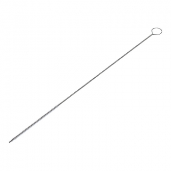 Schlauchbürste (Ø 3mm / L=210mm), flexibler Draht mit Öse