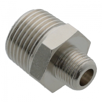 Fluid-Anschluss I-Form (1/8"M - 3/8"M)