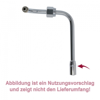 Teflondichtung (AD12xID10xH1mm) für die Düse