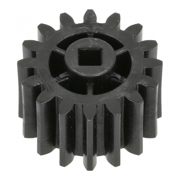 Zahnrad (Schwarz) für Getriebemotor / Antriebsmotor von Kaffeevollautomaten