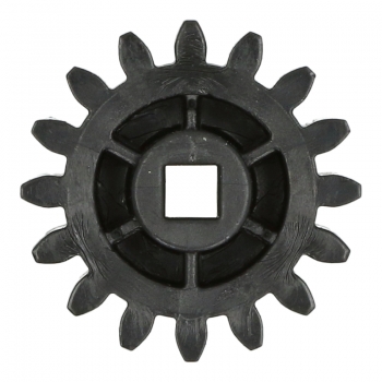 Zahnrad (Schwarz) für Getriebemotor / Antriebsmotor von Kaffeevollautomaten