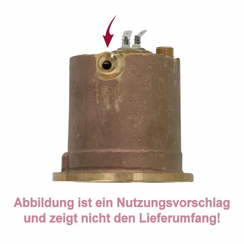 Teflondichtung (AD10xID6xH1mm) für Expansionsventil der Rancilio Espressomaschinen