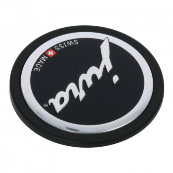 Emblem / Button "Jura" (41,7mm) für Gehäuserückwand Jura Z5 / Z7 / Z9 / X5 Kaffeevollautomaten