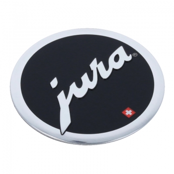 Emblem / Button "Jura" (42,5mm / selbstklebend) für Jura Impressa Modelle