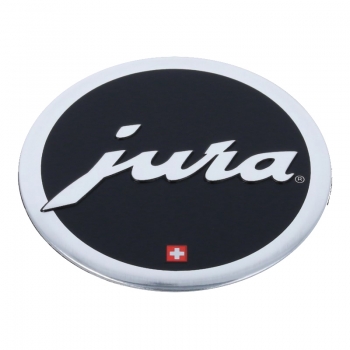 Emblem / Button "Jura" (42,5mm / selbstklebend) für Jura Impressa Modelle