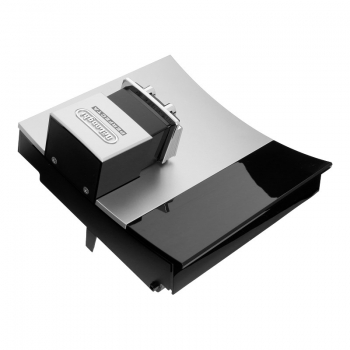 Tür kpl. (Silber / Schwarz) mit Kaffeeauslauf DeLonghi ESAM 5400 Perfecta