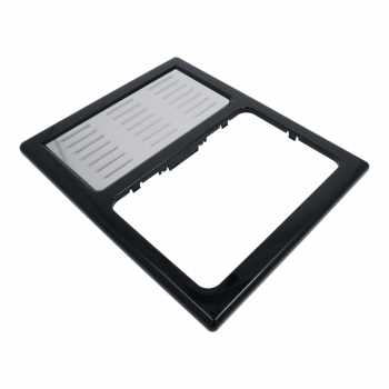Gehäuseabdeckung (Schwarz) für DeLonghi  ECAM 45.366.B / ECAM 45.760.B / ECAM 45.766.B