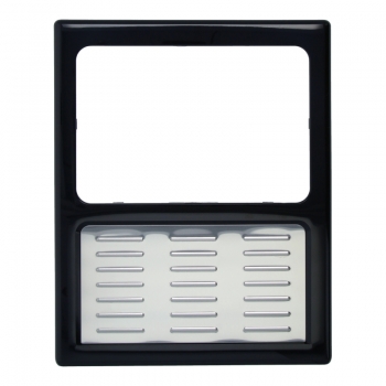 Gehäuseabdeckung (Schwarz) für DeLonghi  ECAM 45.366.B / ECAM 45.760.B / ECAM 45.766.B