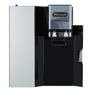 Tür kpl. (Silber / Schwarz) mit Kaffeeauslauf für DeLonghi ESAM 428.80.SB